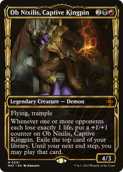 Ob Nixilis, Captive Kingpin (0091) (Showcase) - Foil