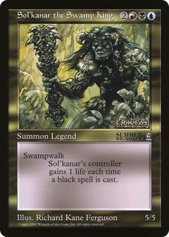 Sol'kanar the Swamp King (Oversized) (Arena League Promo)