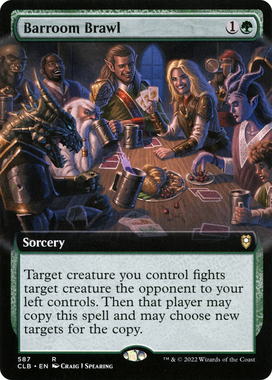 Barroom Brawl (587) (Extended Art)