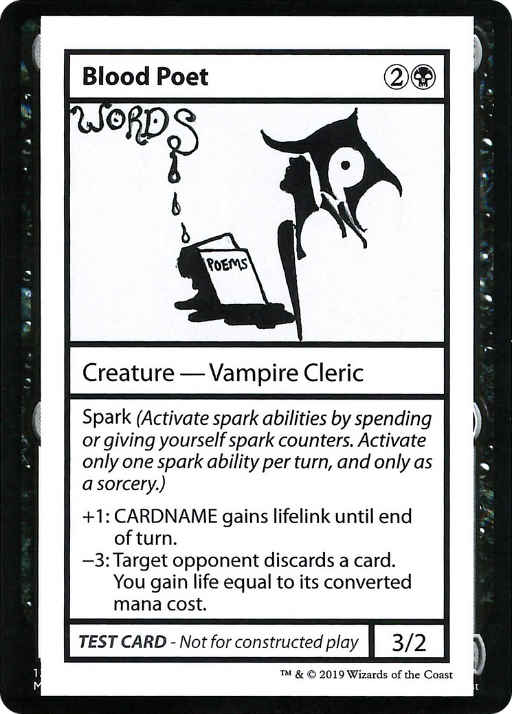 Blood Poet (No PW Symbol)