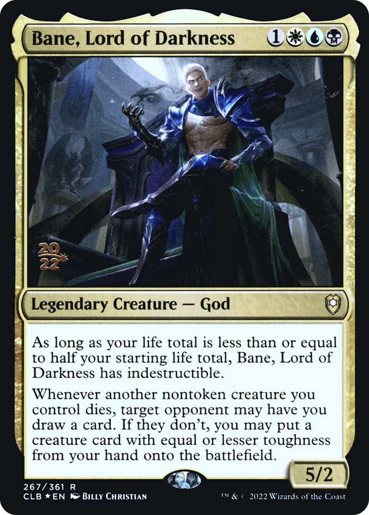 Bane, Lord of Darkness (267) (Prerelease) - Foil