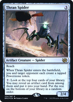 Thran Spider (254) (Prerelease) - Foil
