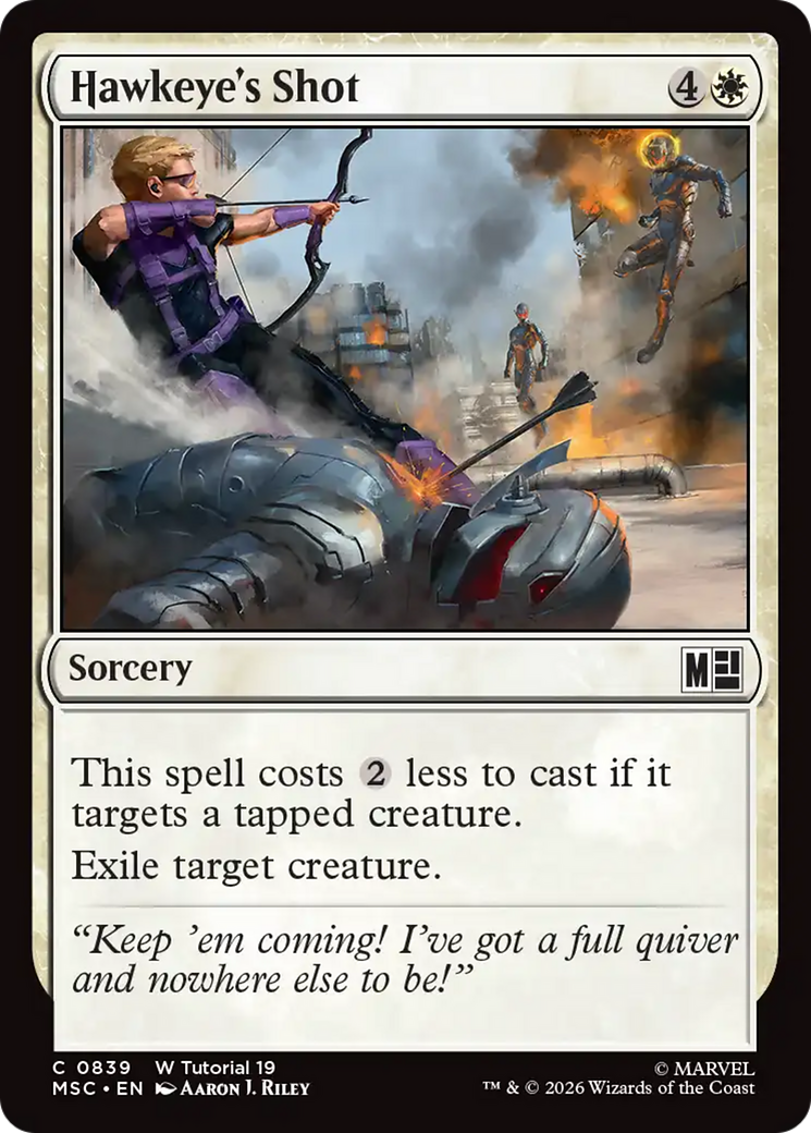 Hawkeye's Shot (MSC)