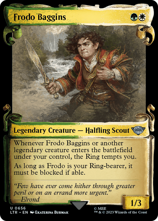 Frodo Baggins (0656) (Showcase) - Silver Foil
