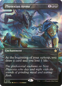 Phyrexian Arena (0386) (Borderless) - Mana Foil