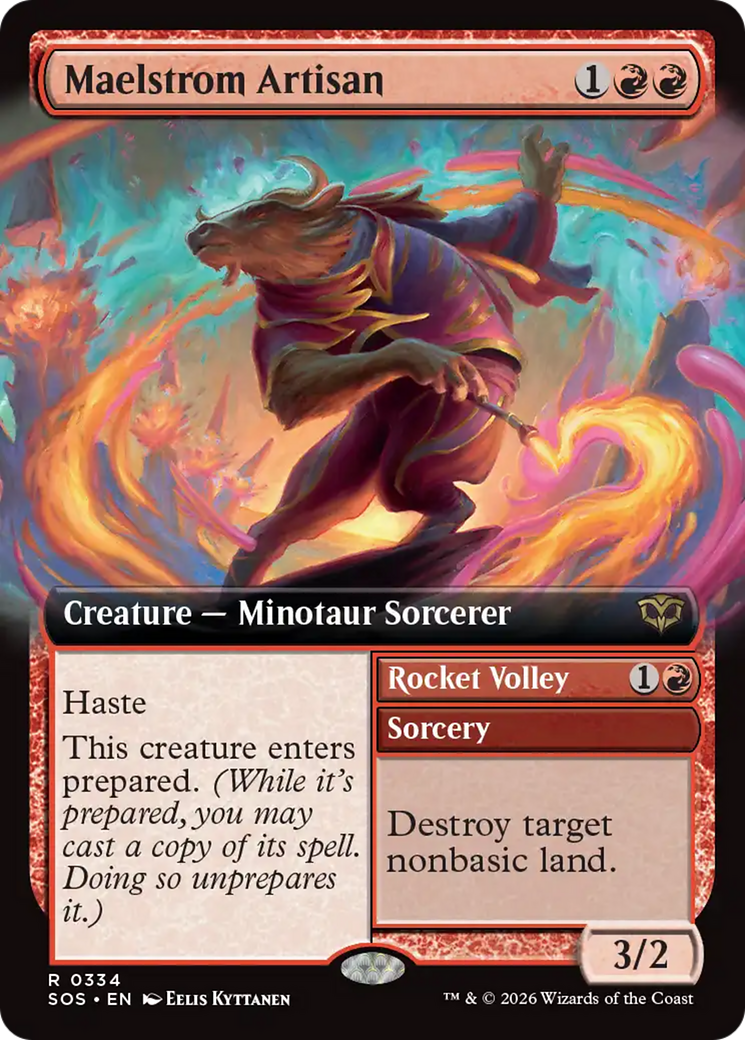 Maelstrom Artisan // Rocket Volley (0334) (Extended Art) (SOS)
