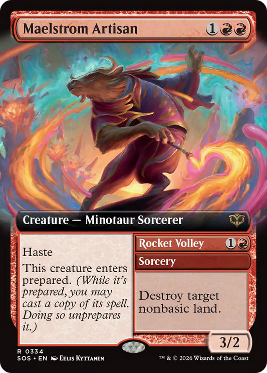 Maelstrom Artisan // Rocket Volley (0334) (Extended Art) (SOS)