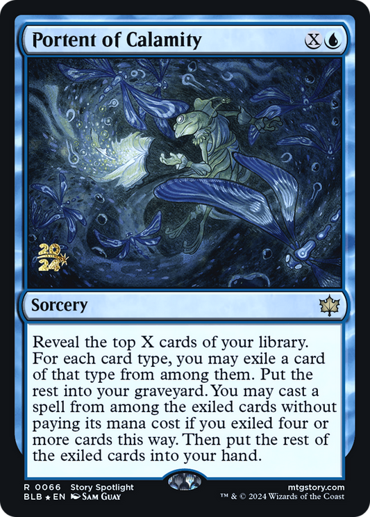 Portent of Calamity (0066) (Prerelease) - Foil