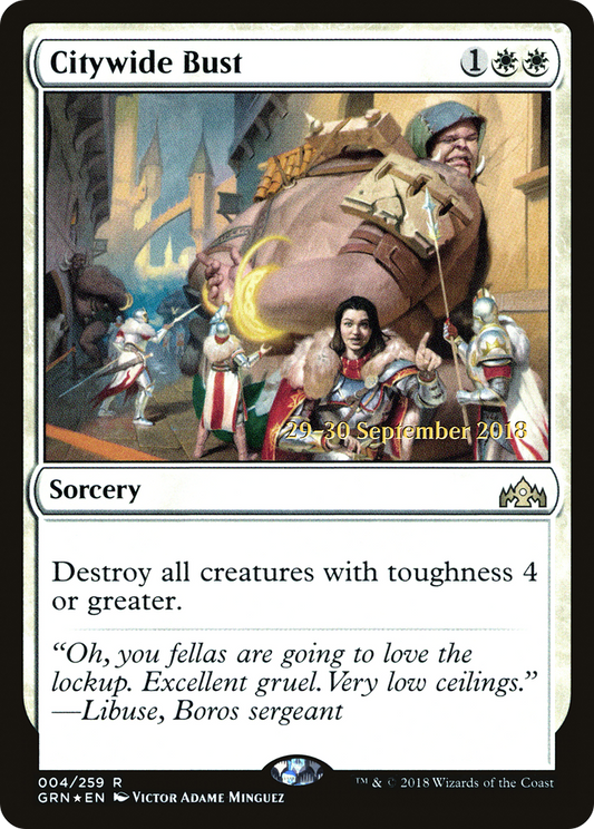 Citywide Bust (004) (Prerelease) - Foil