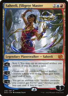 Saheeli, Filigree Master (219) (Promo Pack)