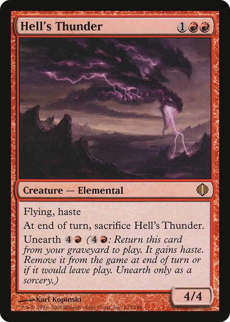 Hell's Thunder - Foil