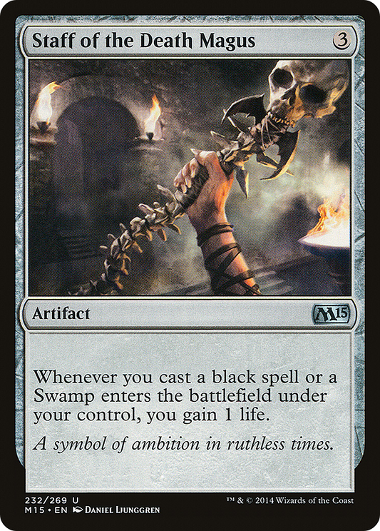 Staff of the Death Magus - Foil
