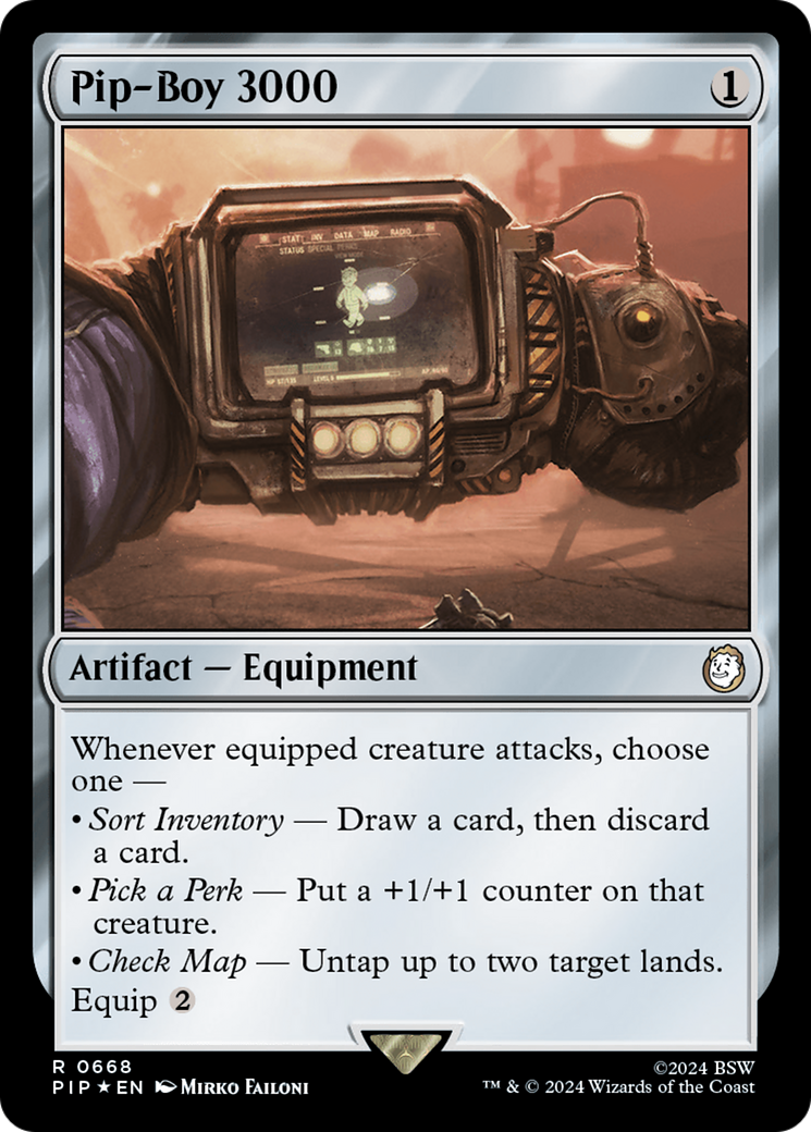 Pip-Boy 3000 (0668) - Surge Foil