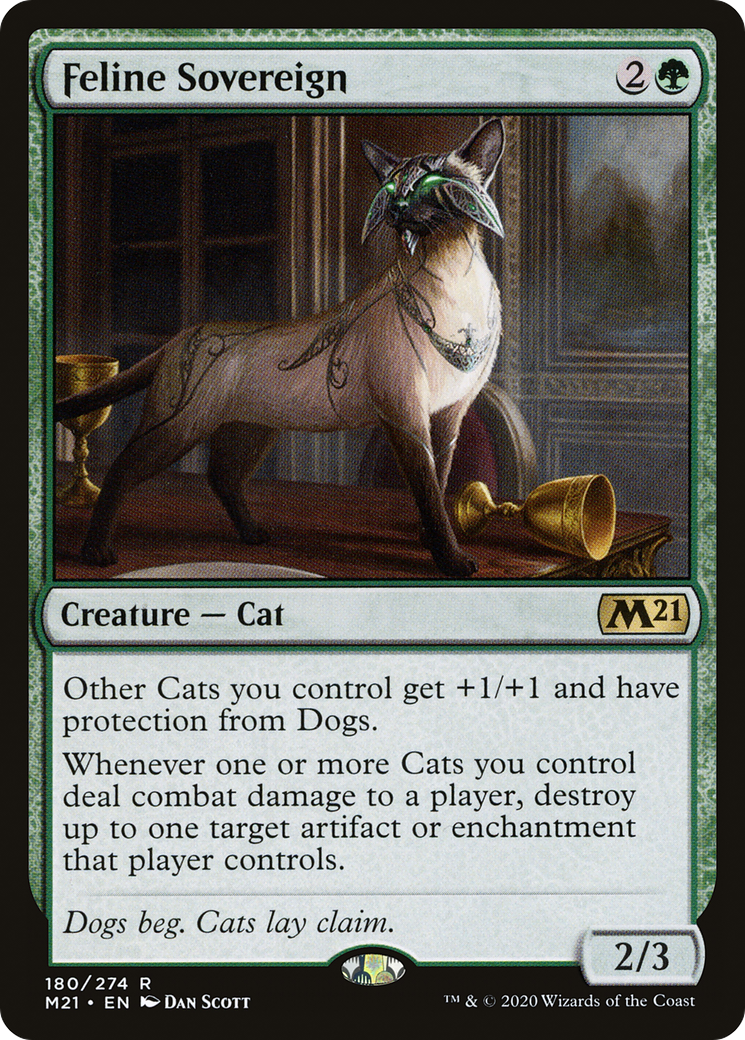 Feline Sovereign - Foil