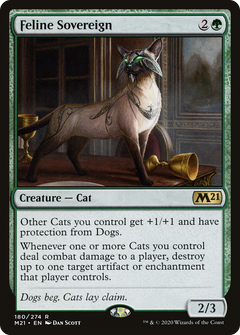 Feline Sovereign - Foil