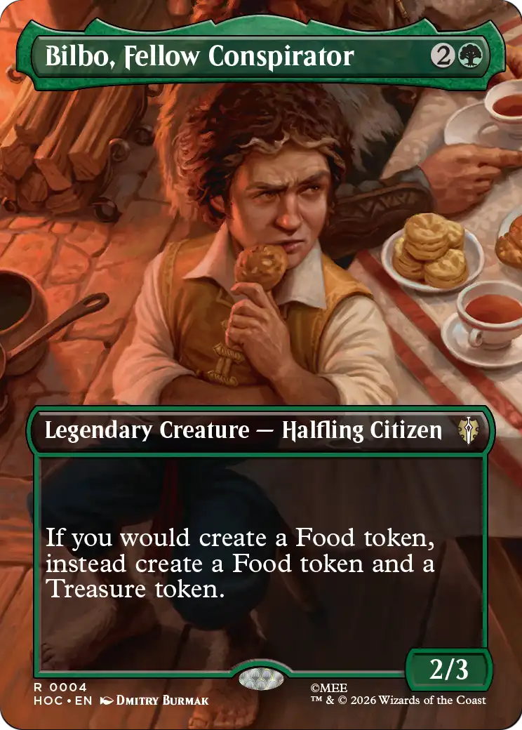 Bilbo, Fellow Conspirator (0004) (Borderless) (HOC)
