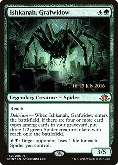 Ishkanah, Grafwidow (162) (Prerelease) - Foil