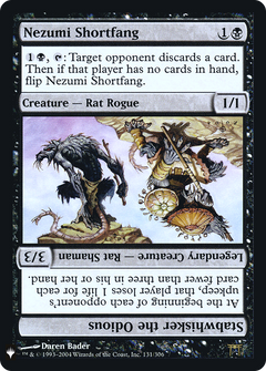 Nezumi Shortfang // Stabwhisker the Odious - Foil