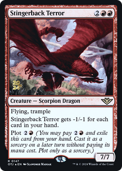 Stingerback Terror (0147) (Prerelease) - Foil