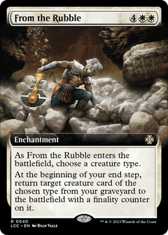 From the Rubble (0040) (Extended Art)