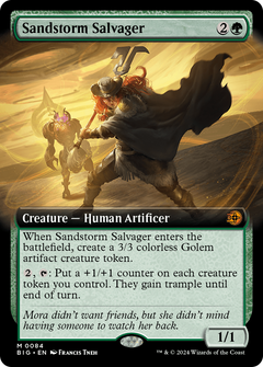 Sandstorm Salvager (0084) (Extended Art)