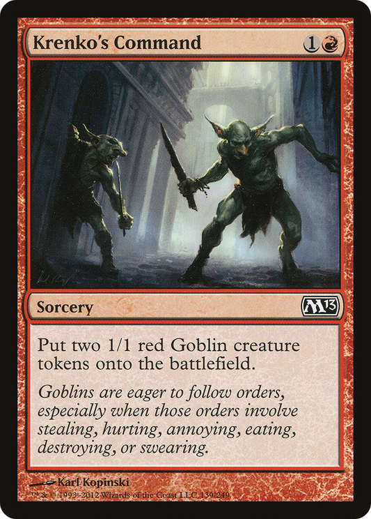 Krenko's Command - Foil
