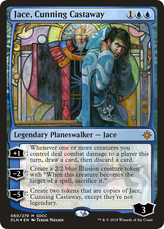 Jace, Cunning Castaway (060) (SDCC) - Foil