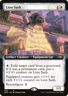 Lion Sash (440) (Extended Art) - Foil