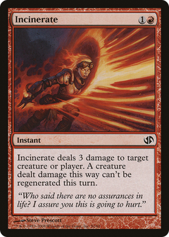 Incinerate