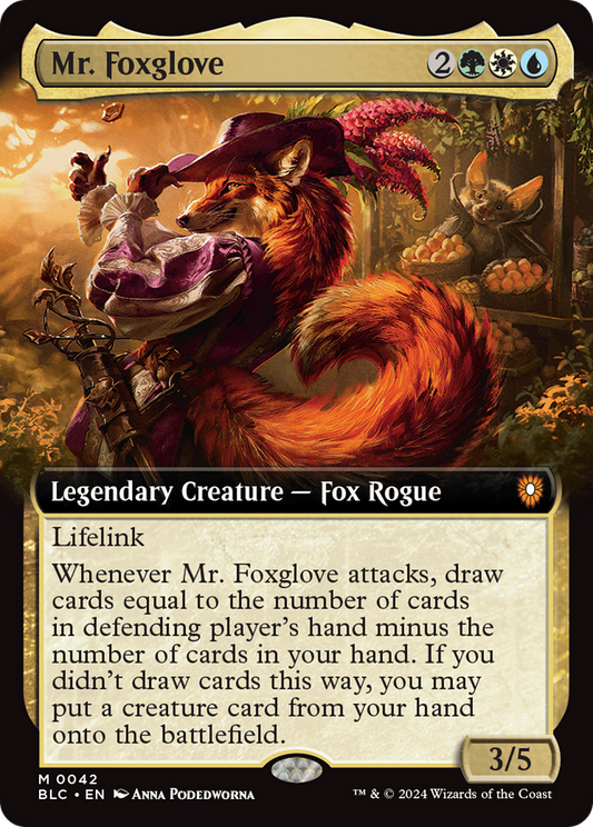Mr. Foxglove (0042) (Extended Art)