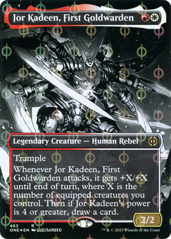 Jor Kadeen, First Goldwarden (462) (Borderless) - Compleat Foil