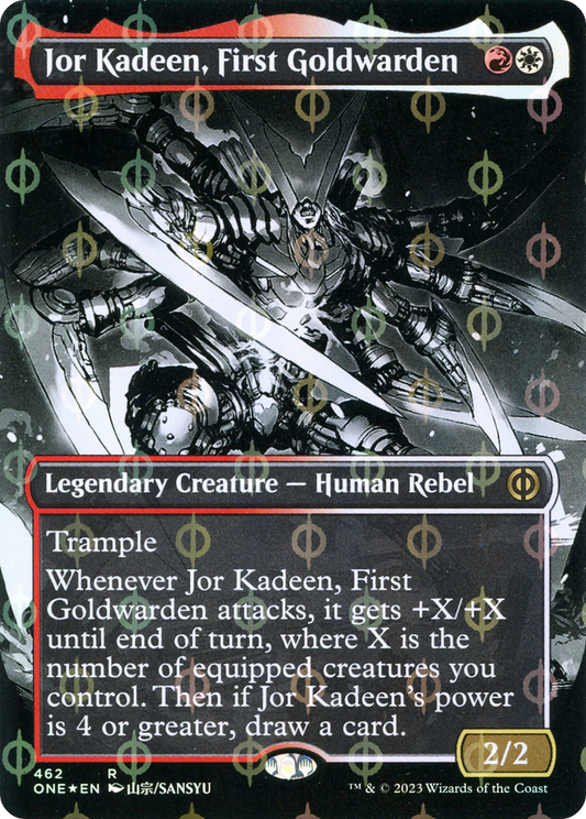 Jor Kadeen, First Goldwarden (462) (Borderless) - Compleat Foil
