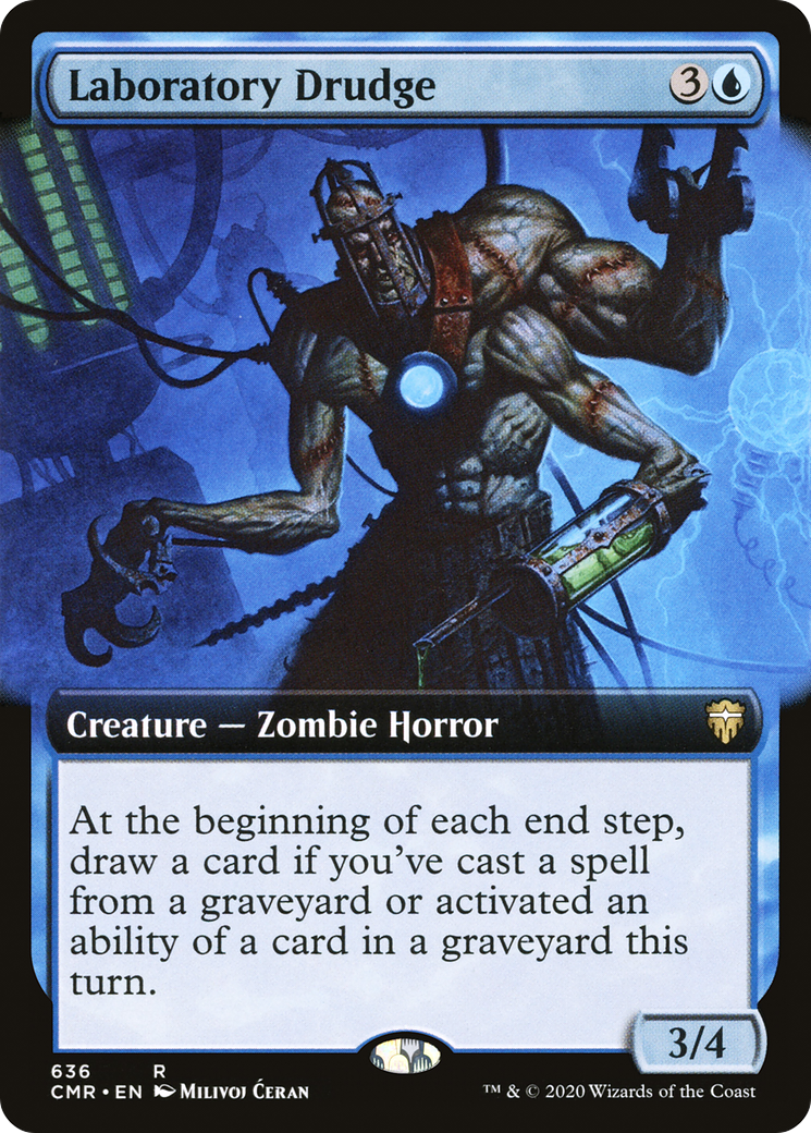 Laboratory Drudge (636) (Extended Art)