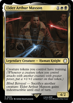 Elder Arthur Maxson (0630) - Surge Foil