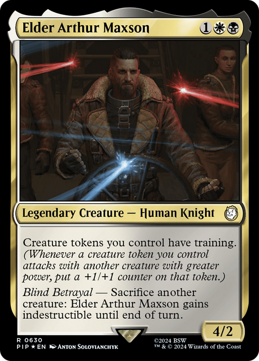 Elder Arthur Maxson (0630) - Surge Foil