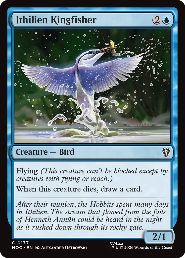 Ithilien Kingfisher (HOC)