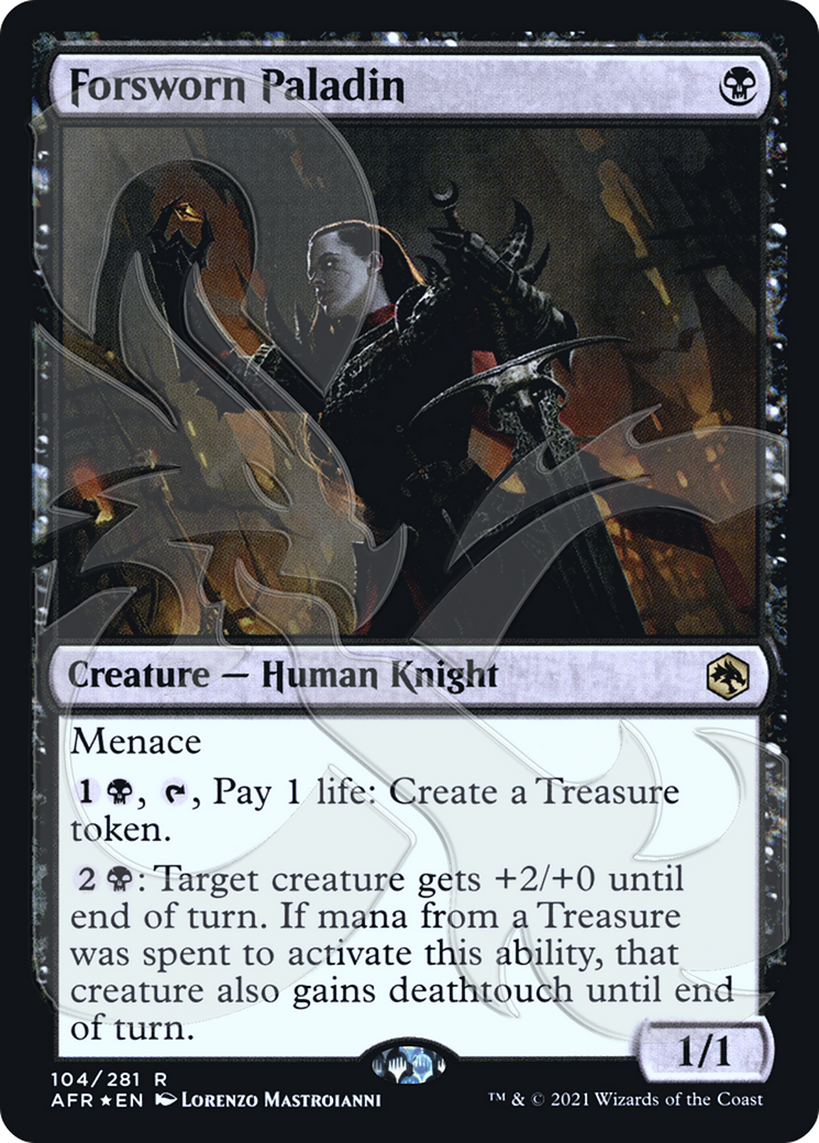 Forsworn Paladin (104) (Ampersand) - Foil