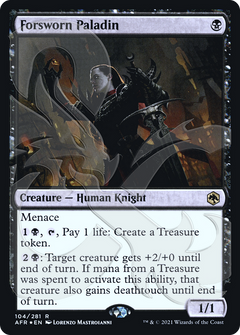 Forsworn Paladin (104) (Ampersand) - Foil