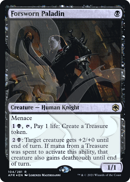 Forsworn Paladin (104) (Ampersand) - Foil