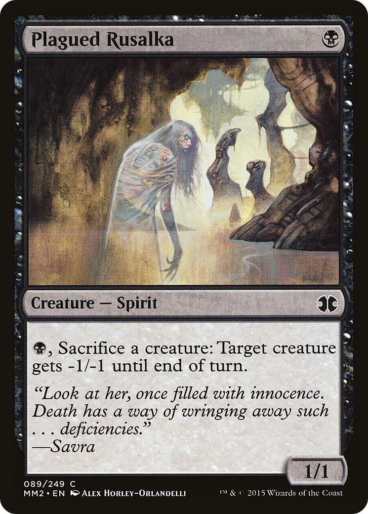 Plagued Rusalka - Foil