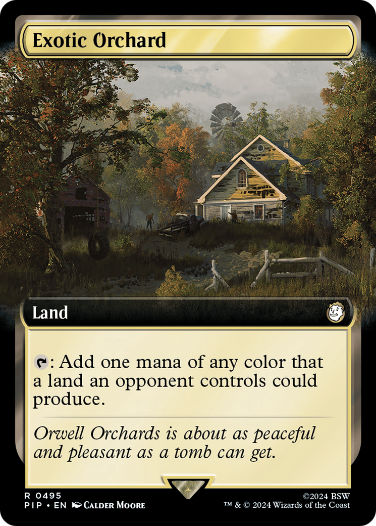 Exotic Orchard (0495) (Extended Art) - Foil