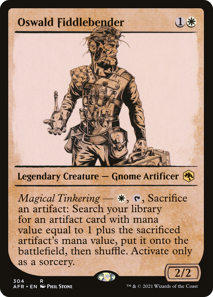Oswald Fiddlebender (304) (Showcase) - Foil