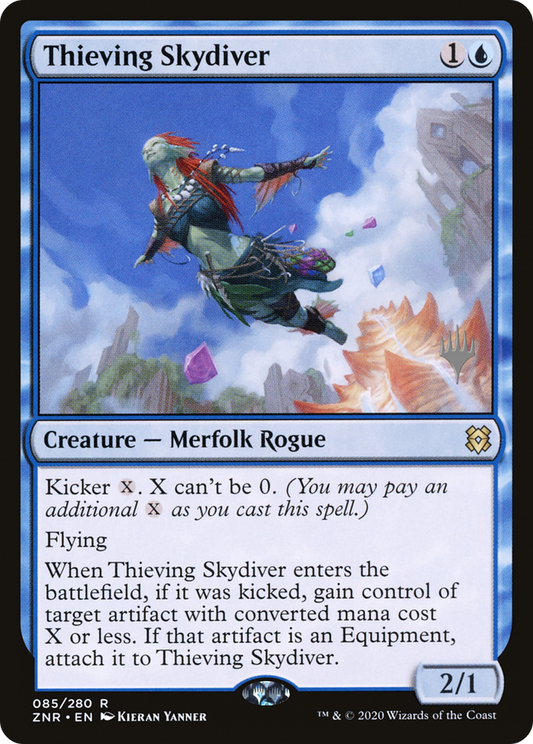 Thieving Skydiver (085) (Promo Pack) - Foil