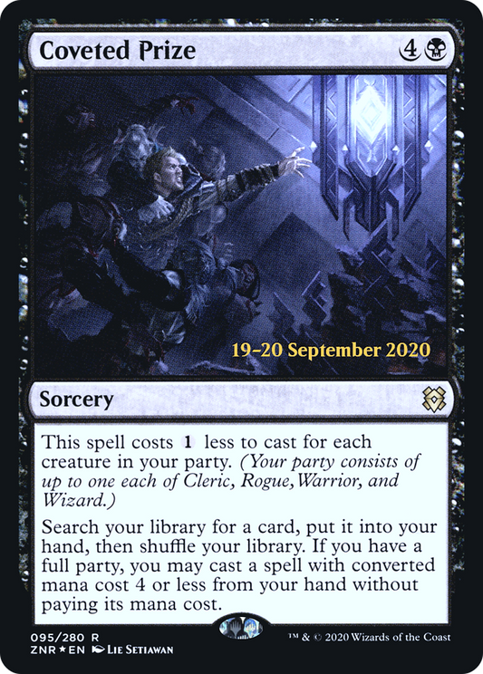 Coveted Prize (095) (Prerelease) - Foil