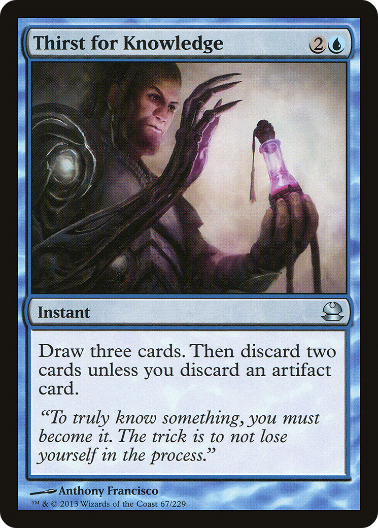 Thirst for Knowledge - Foil