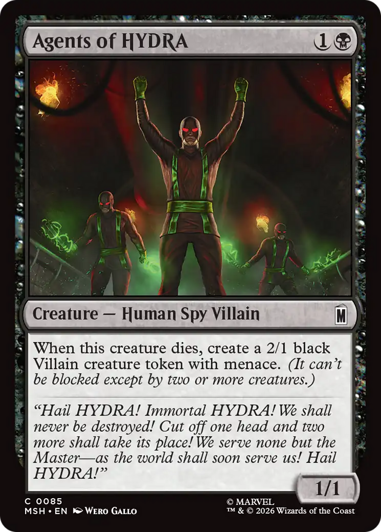 Agents of HYDRA (MSH) - Foil