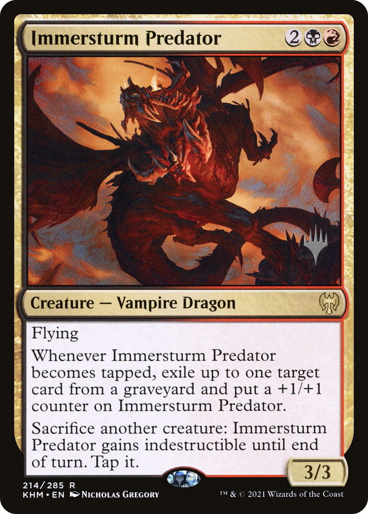Immersturm Predator (214) (Promo Pack) - Foil