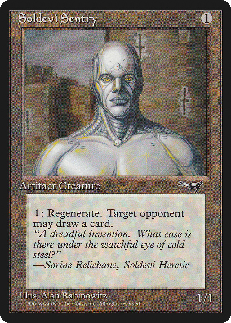 Soldevi Sentry (Close-Up)