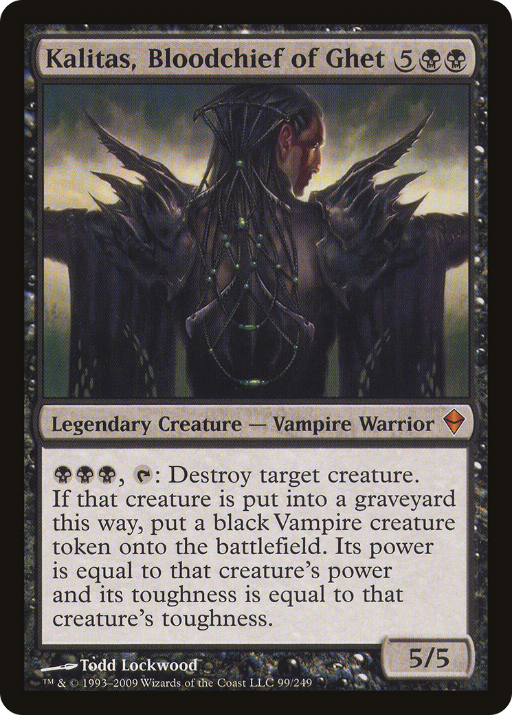 Kalitas, Bloodchief of Ghet - Foil