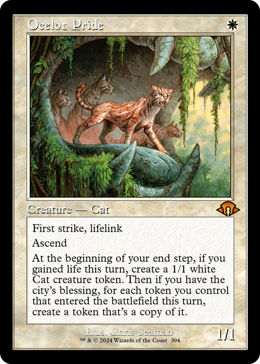 Ocelot Pride (0394) (Retro Frame)